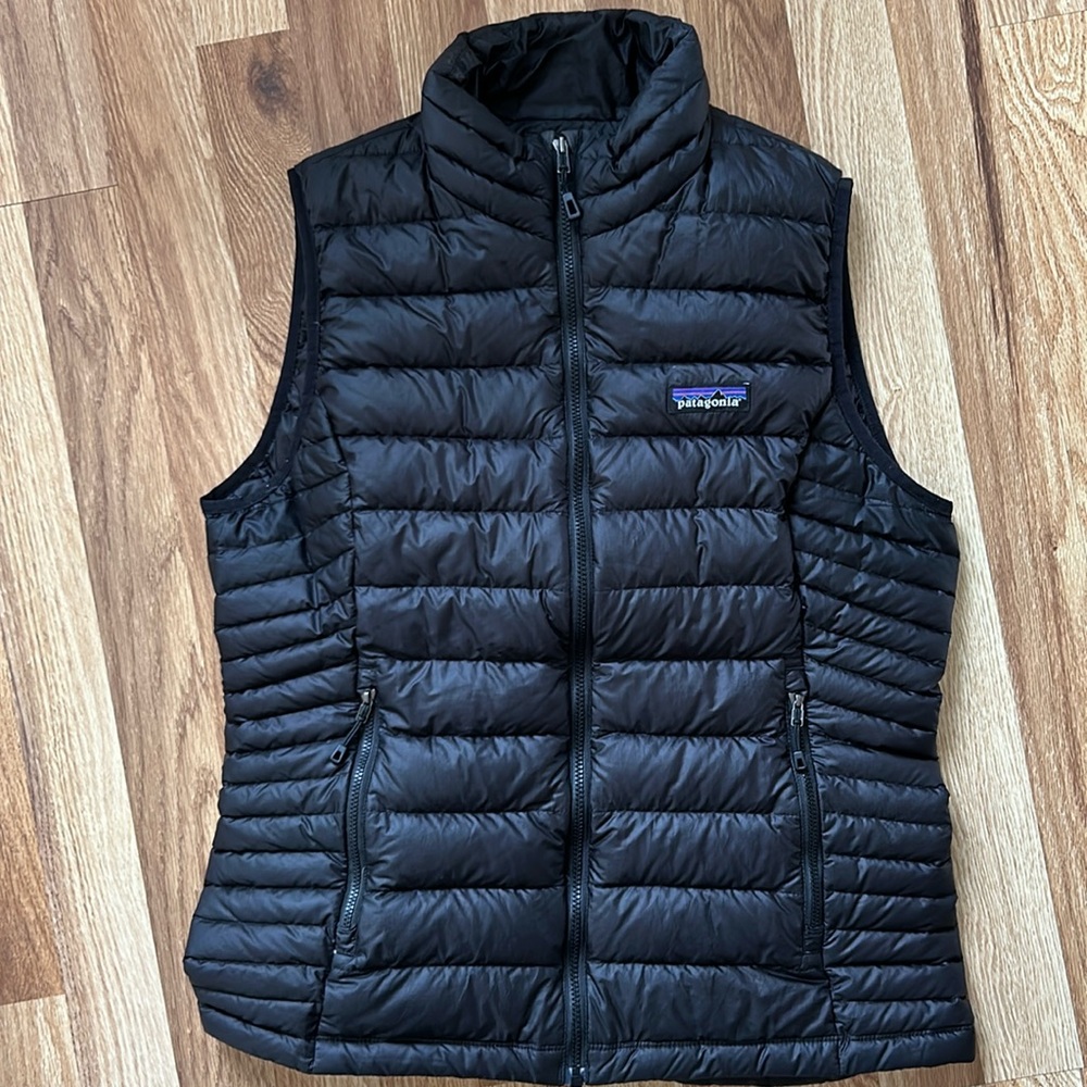 Patagonia Black Down Sweater Vest